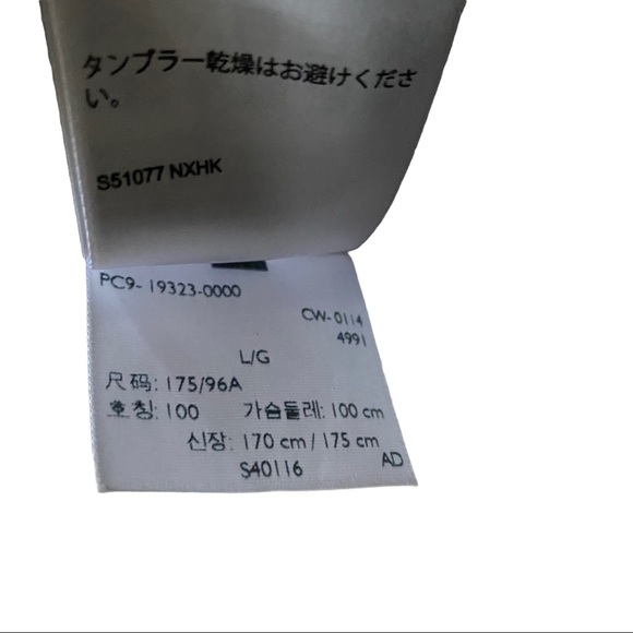 Levi’s Charcoal Grey 4-Button 100% Cotton Lined Heavy Warm Peacoat Jacket Men L - Picture 10 of 13